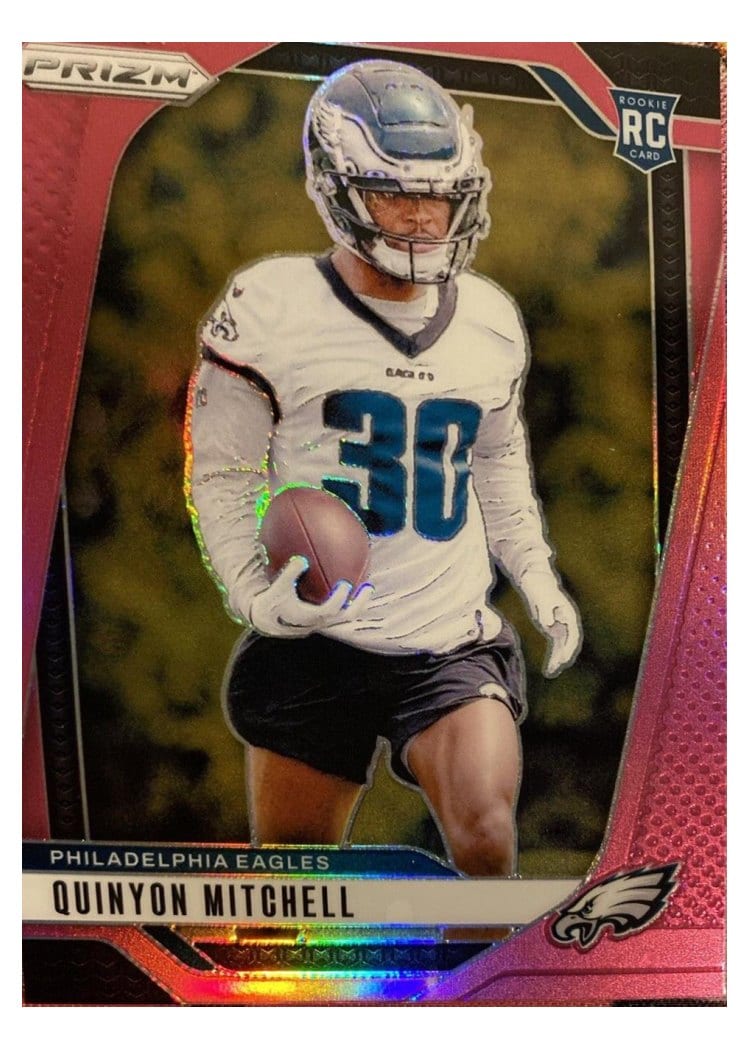 2024 Panini Prizm Base Set Quinyon Mitchell #381 card