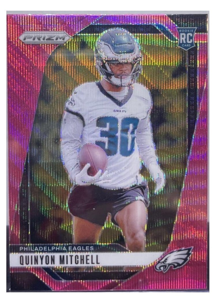 2024 Panini Prizm Base Set Quinyon Mitchell #381 card