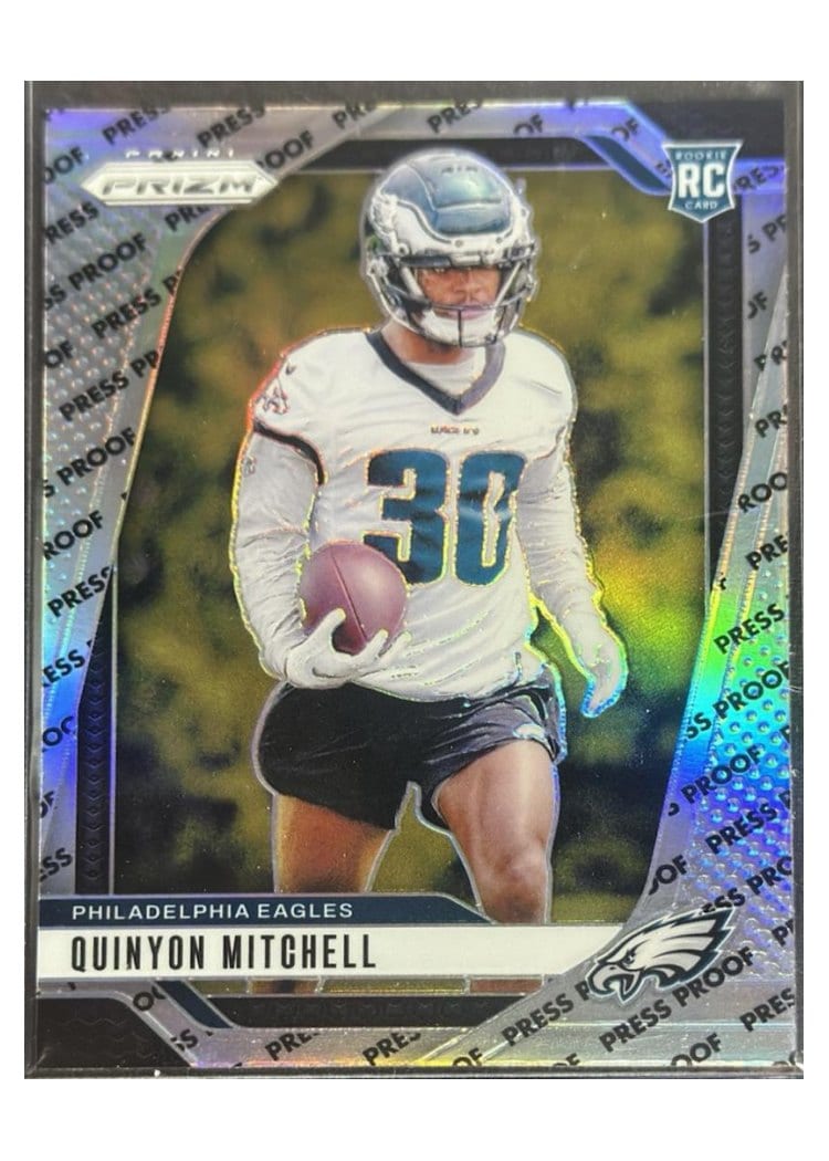 2024 Panini Prizm Base Set Quinyon Mitchell #381 card