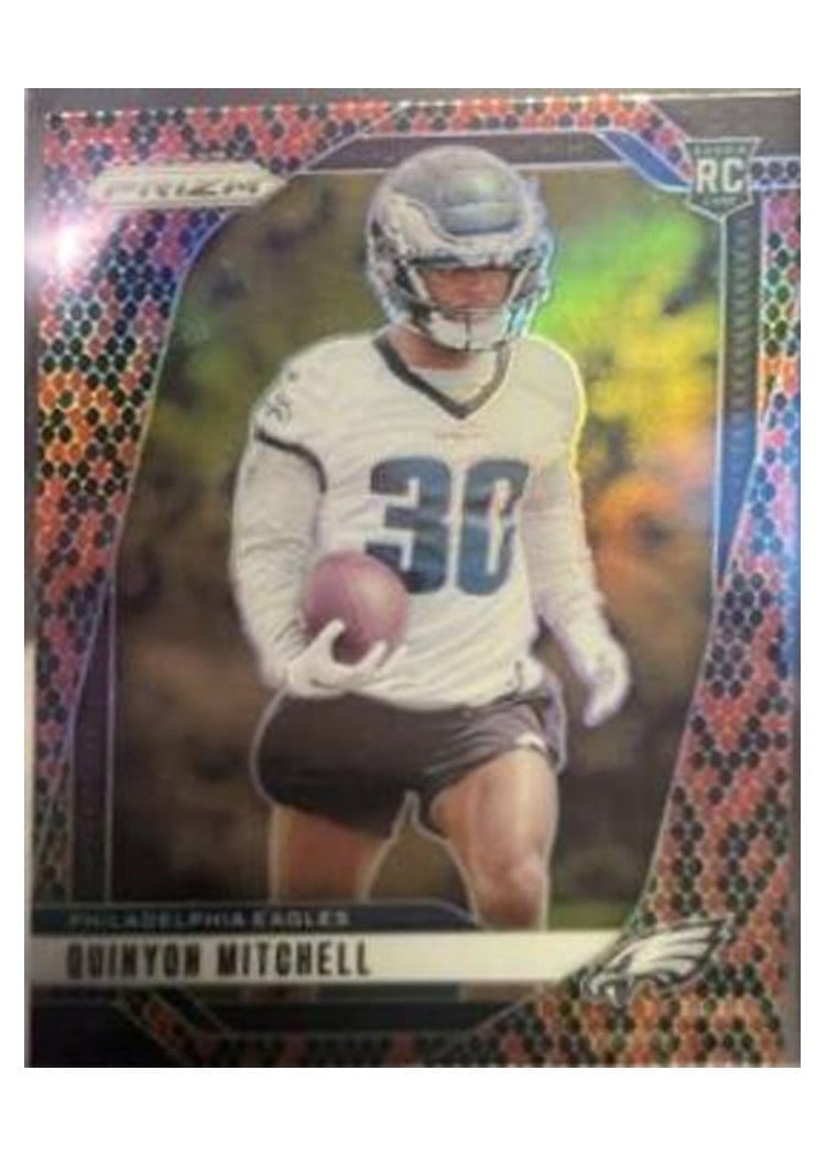 2024 Panini Prizm Base Set Quinyon Mitchell #381 card
