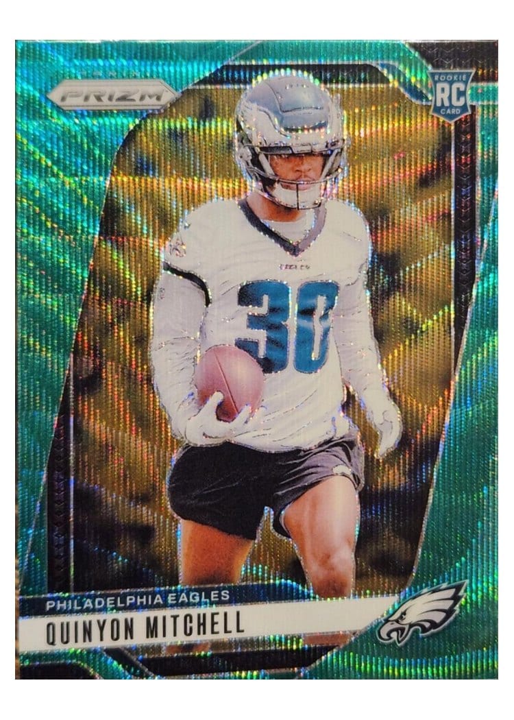 2024 Panini Prizm Base Set Quinyon Mitchell #381 card