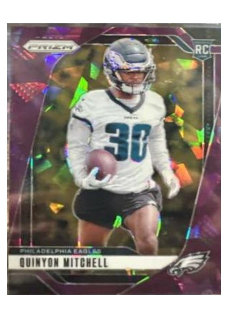 2024 Panini Prizm Base Set Quinyon Mitchell #381 card