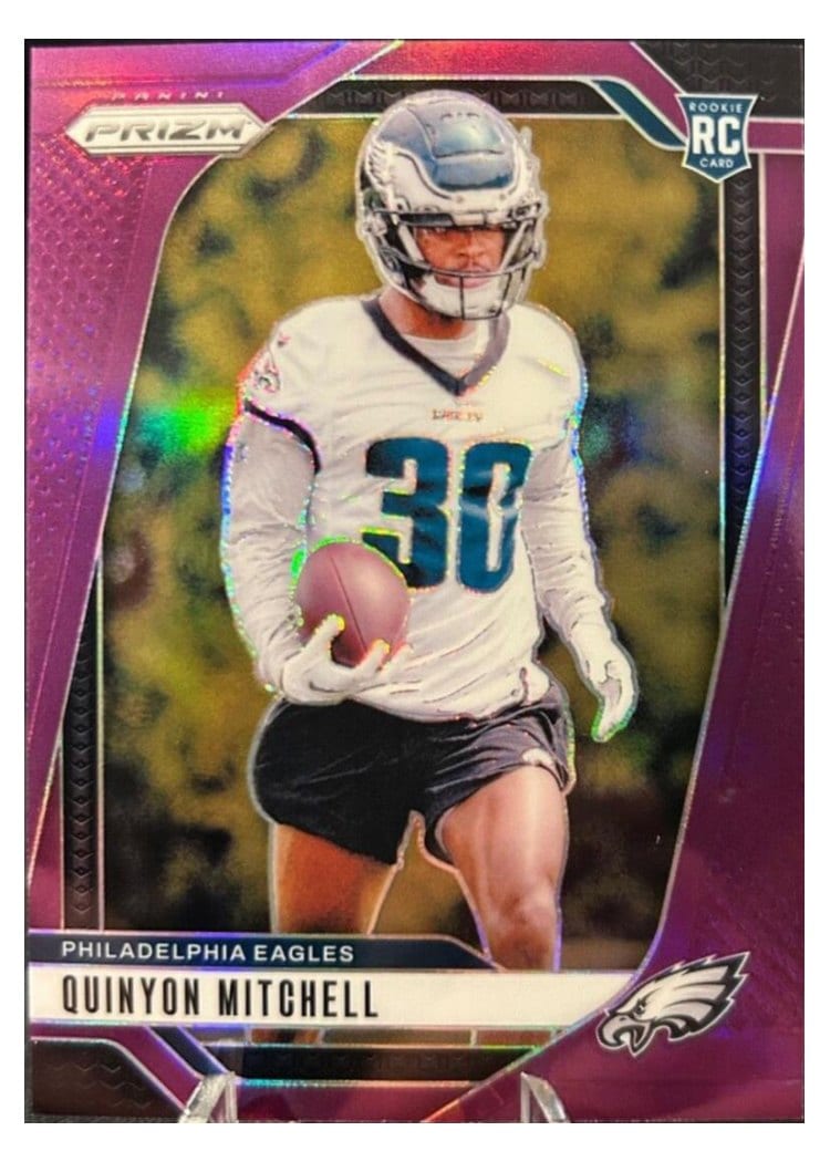 2024 Panini Prizm Base Set Quinyon Mitchell #381 card