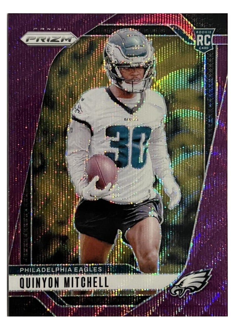 2024 Panini Prizm Base Set Quinyon Mitchell #381 card