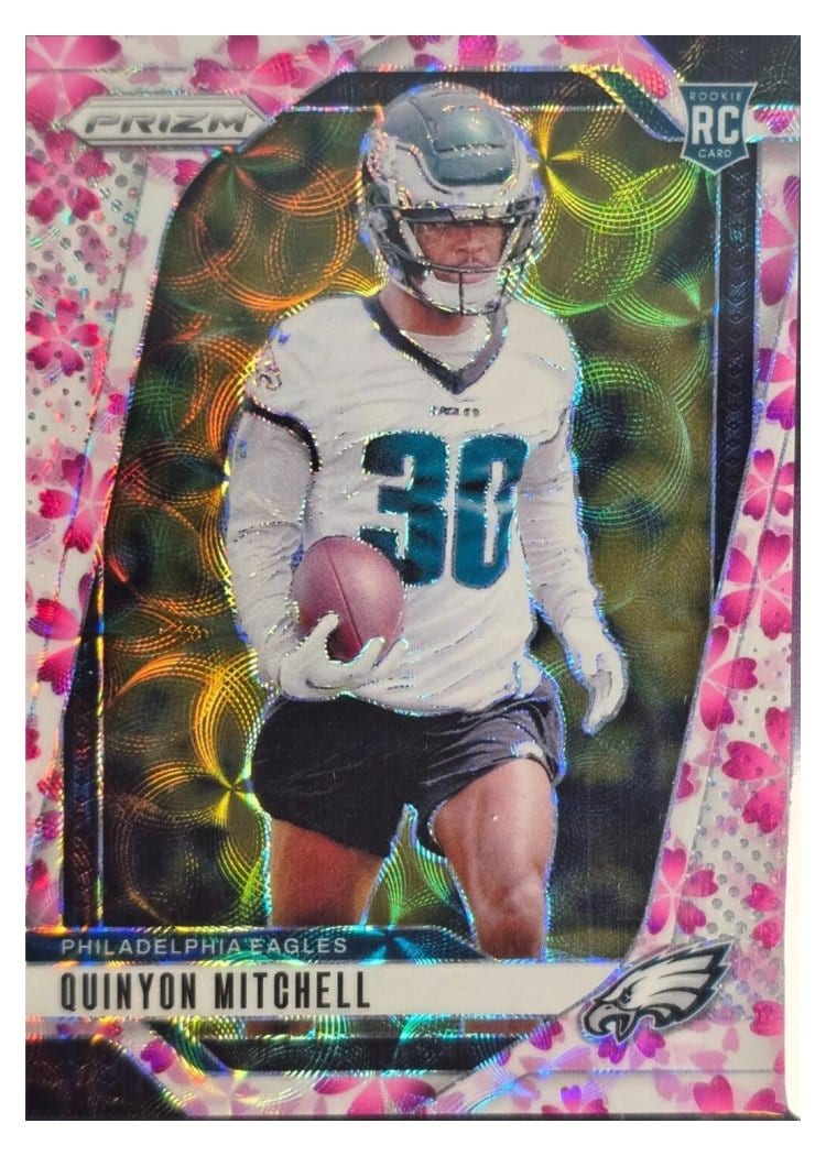 2024 Panini Prizm Base Set Quinyon Mitchell #381 card