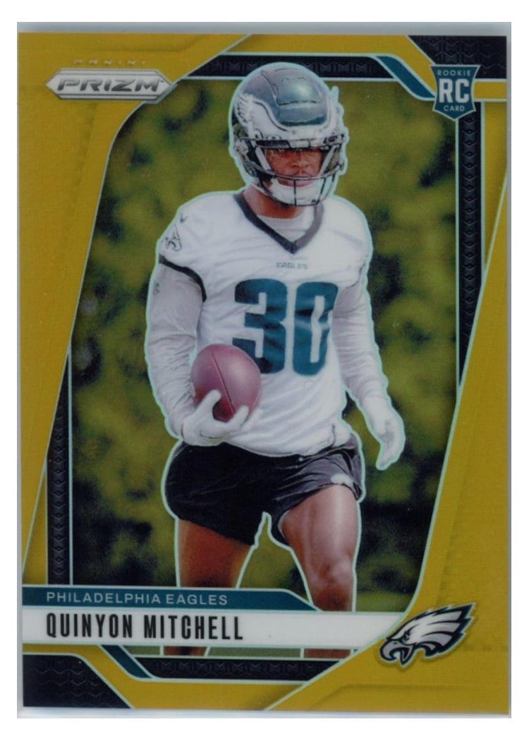2024 Panini Prizm Base Set Quinyon Mitchell #381 card