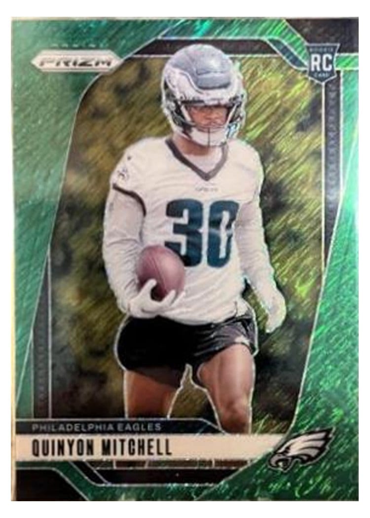 2024 Panini Prizm Base Set Quinyon Mitchell #381 card