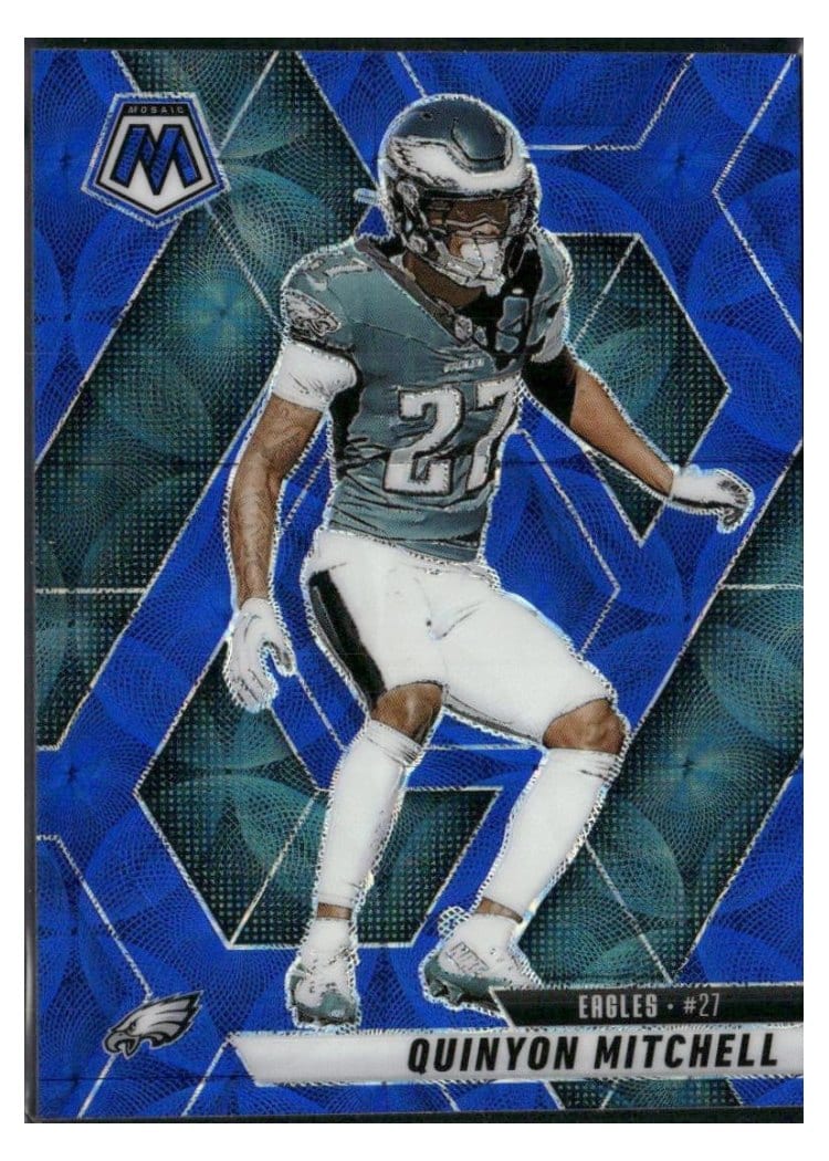 2025 Panini Mosaic Base Set Quinyon Mitchell #72 card