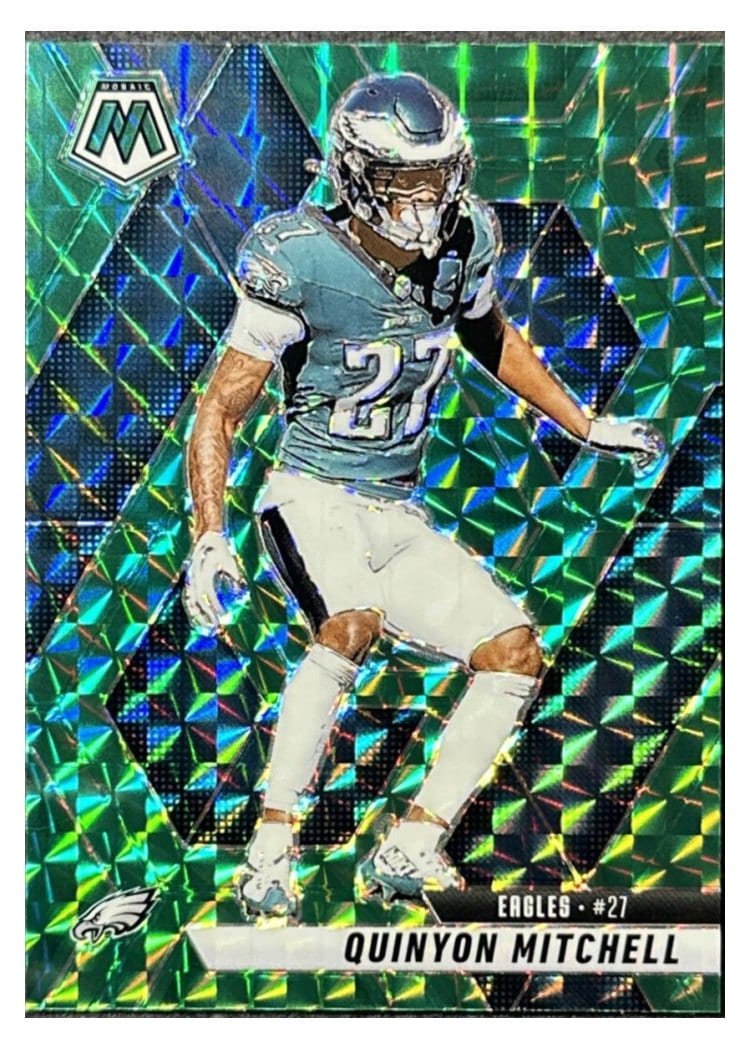 2025 Panini Mosaic Base Set Quinyon Mitchell #72 card
