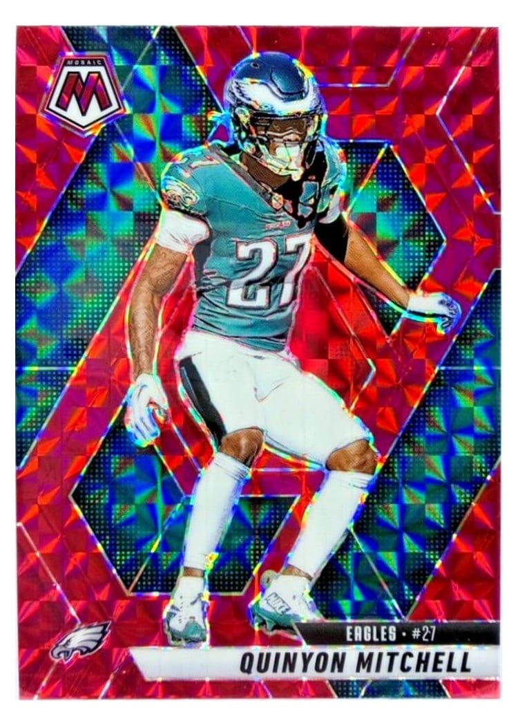 2025 Panini Mosaic Base Set Quinyon Mitchell #72 card
