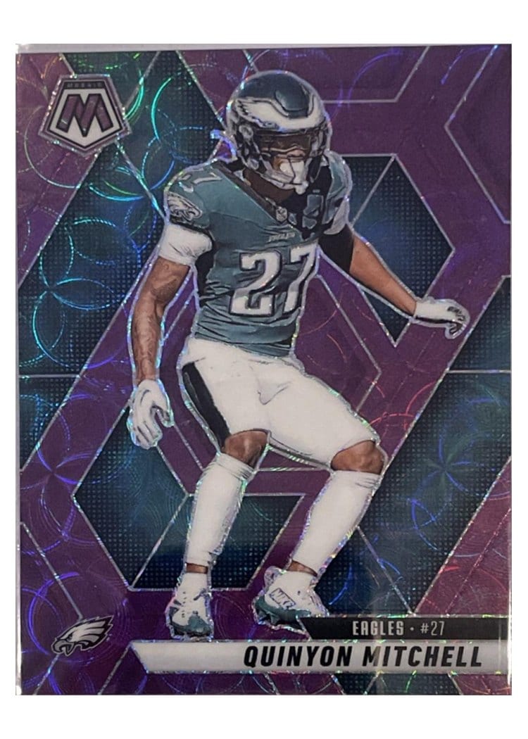 2025 Panini Mosaic Base Set Quinyon Mitchell #72 card