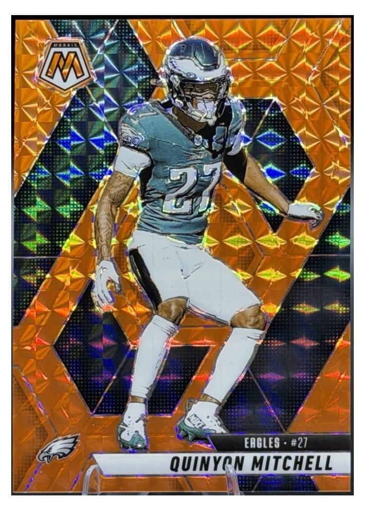 2025 Panini Mosaic Base Set Quinyon Mitchell #72 card