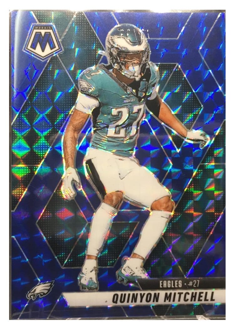 2025 Panini Mosaic Base Set Quinyon Mitchell #72 card