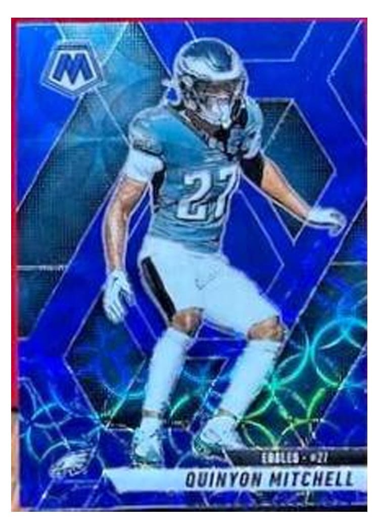 2025 Panini Mosaic Base Set Quinyon Mitchell #72 card