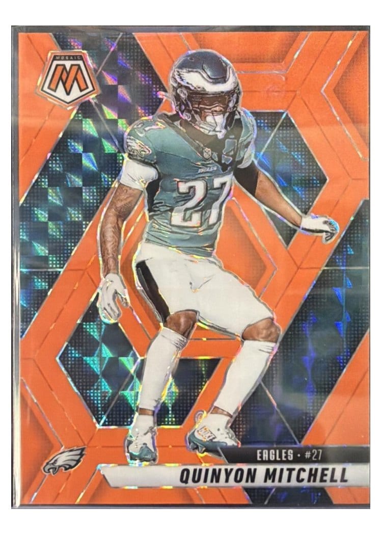2025 Panini Mosaic Base Set Quinyon Mitchell #72 card