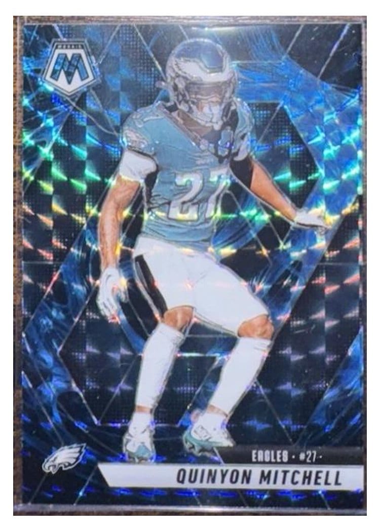 2025 Panini Mosaic Base Set Quinyon Mitchell #72 card