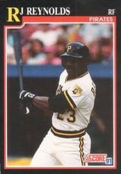 1991 Score Base Set R.J. Reynolds #273 card