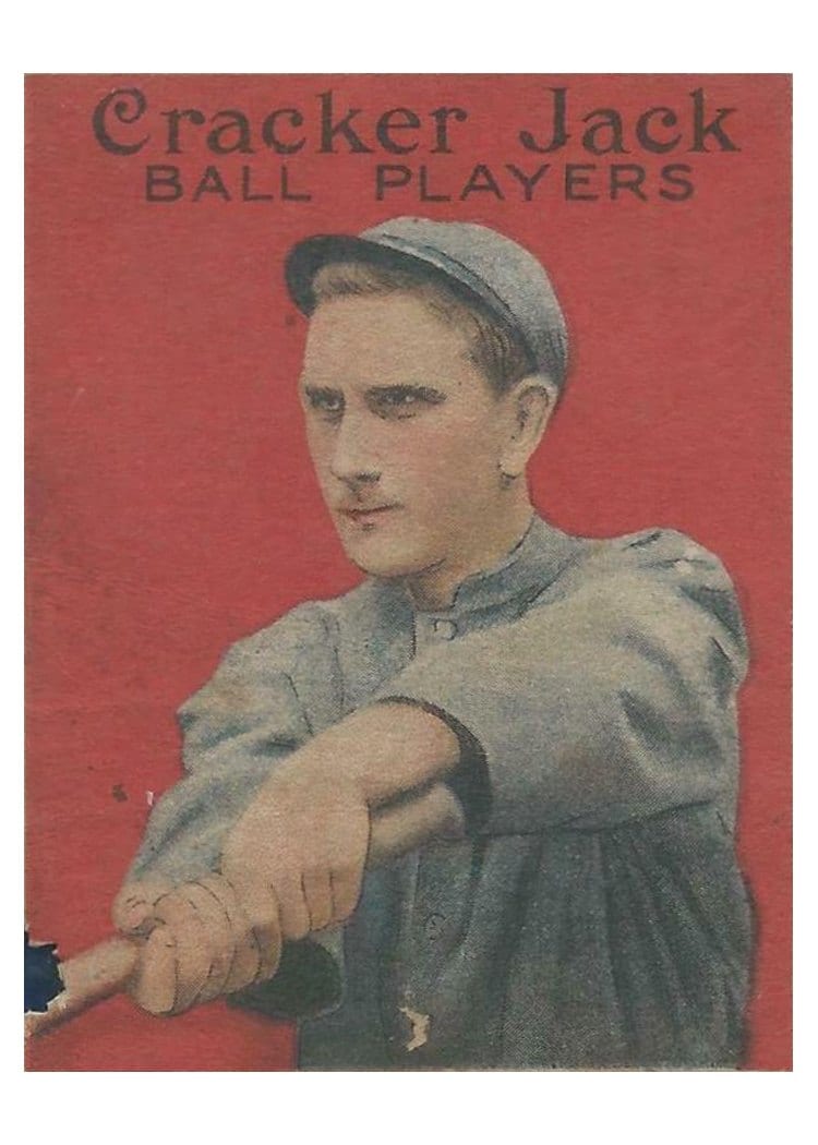 1915 Cracker Jack Rabbit Maranville #136 card