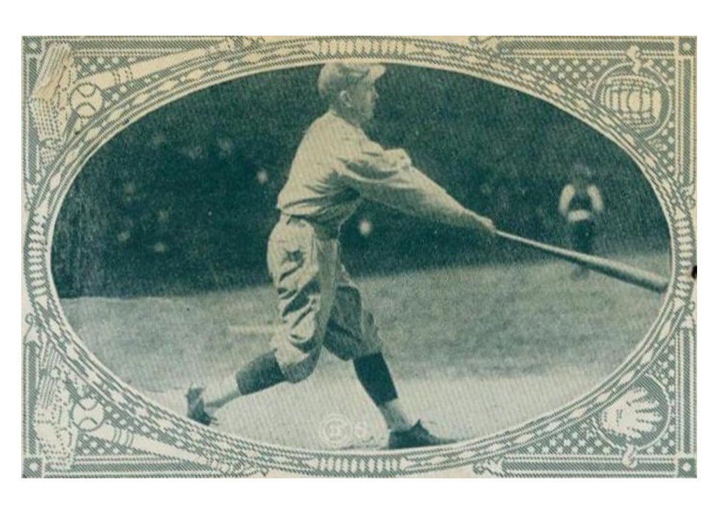 1922 E120 American Caramel 'Rabbit' Maranville card