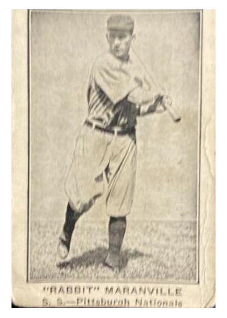 1922 E121 American Caramel Series of 120 'Rabbit' Maranville card