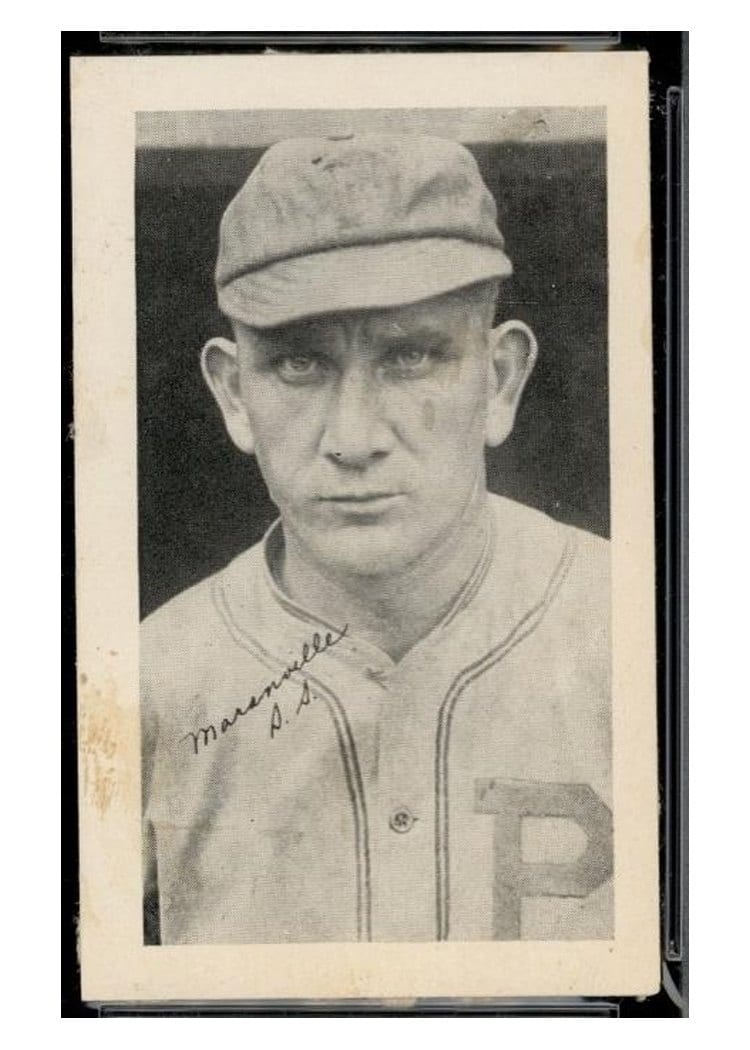 1922 W575 2 Rabbit Maranville Hand Cut card