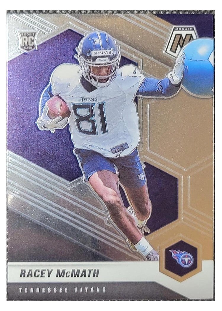 2021 Panini Mosaic Base Set Racey McMath #392 card