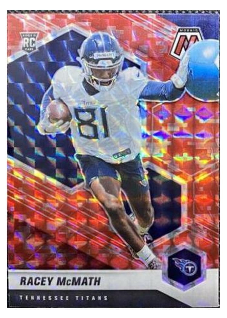2021 Panini Mosaic Base Set Racey McMath #392 card
