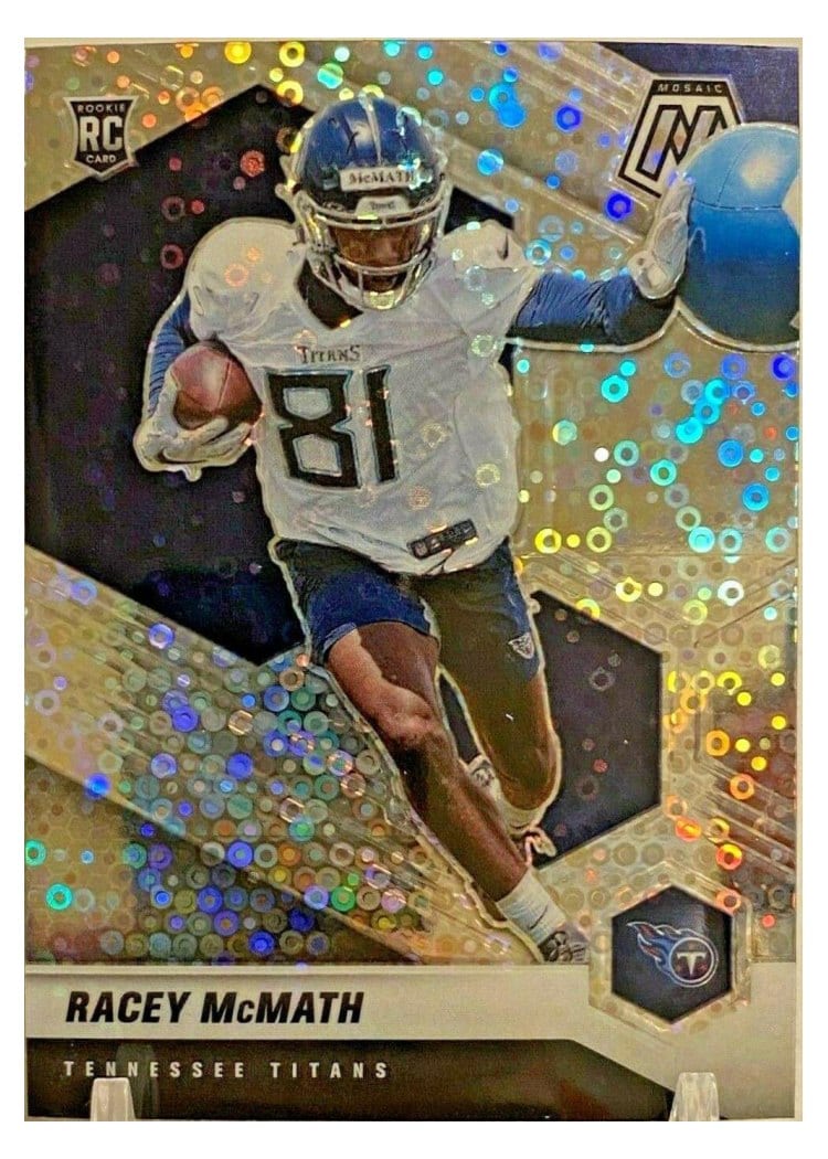 2021 Panini Mosaic Base Set Racey McMath #392 card
