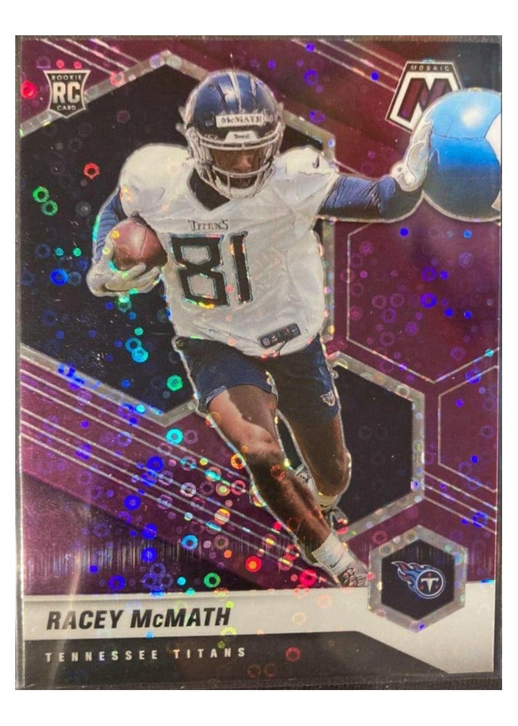 2021 Panini Mosaic Base Set Racey McMath #392 card
