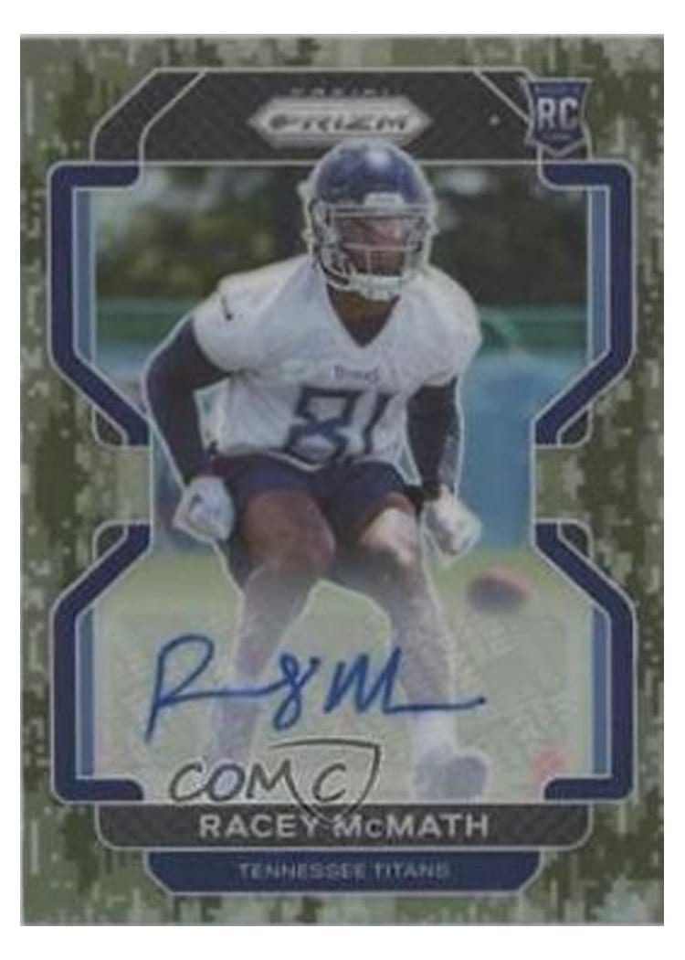 2021 Panini Prizm Base Set Racey McMath #409 card
