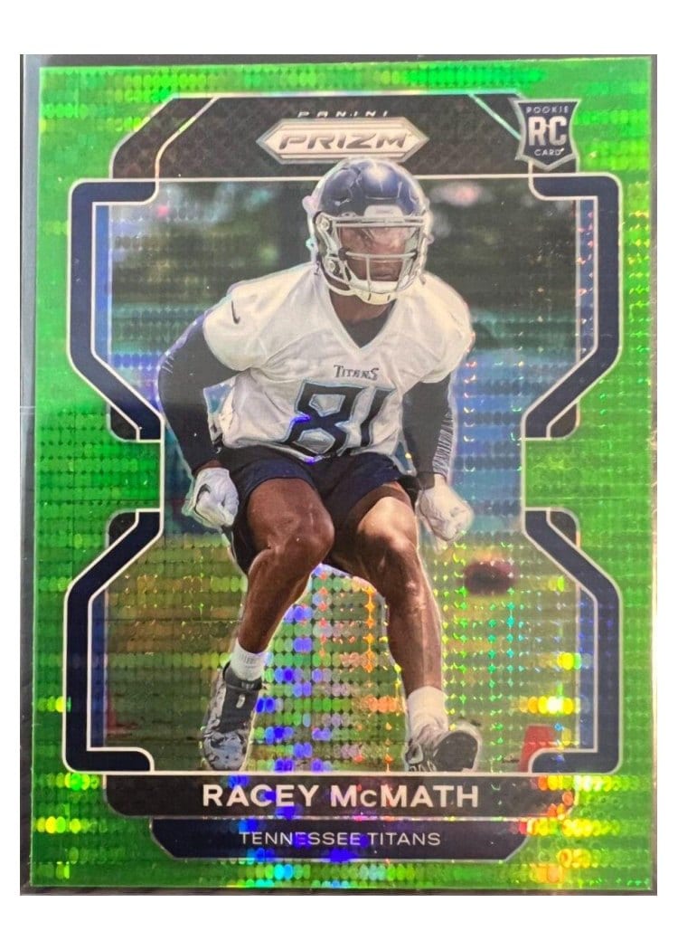 2021 Panini Prizm Base Set Racey McMath #409 card