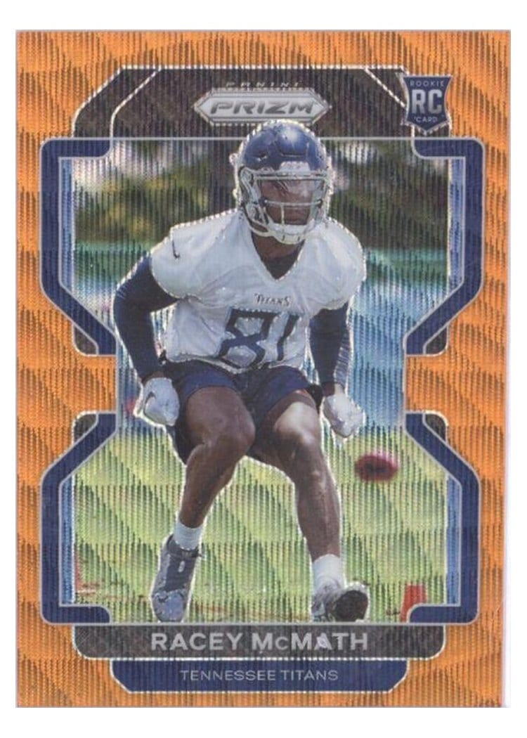 2021 Panini Prizm Base Set Racey McMath #409 card
