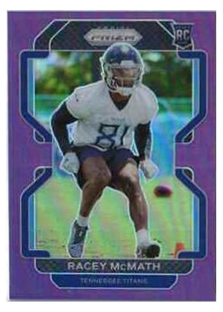 2021 Panini Prizm Base Set Racey McMath #409 card