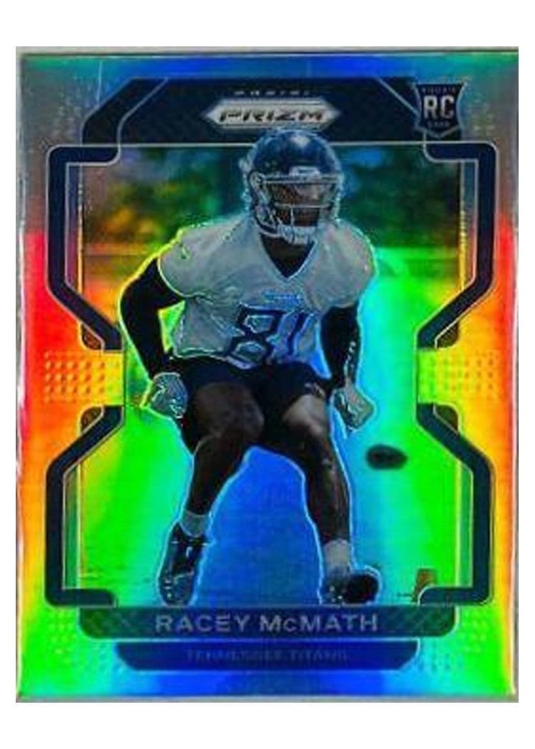 2021 Panini Prizm Base Set Racey McMath Silver Prizm #409 card