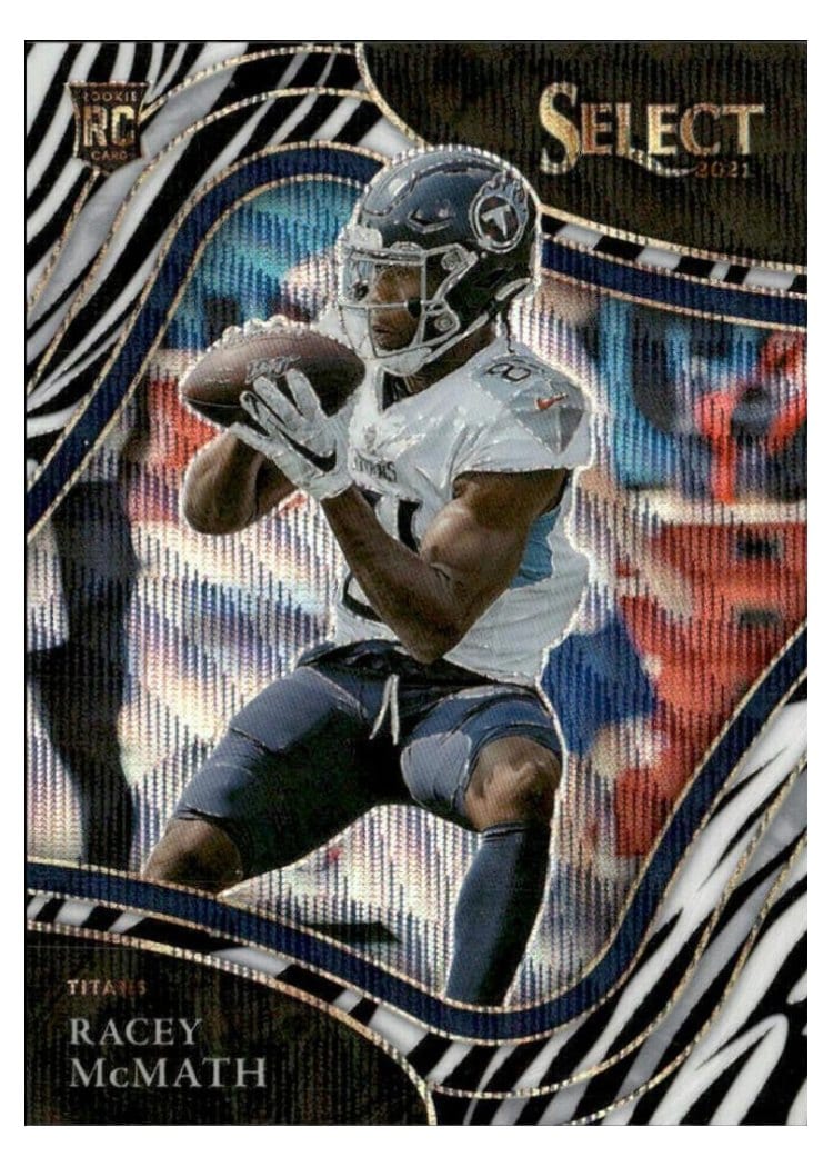 2021 Panini Select Base Set Racey McMath #396 card