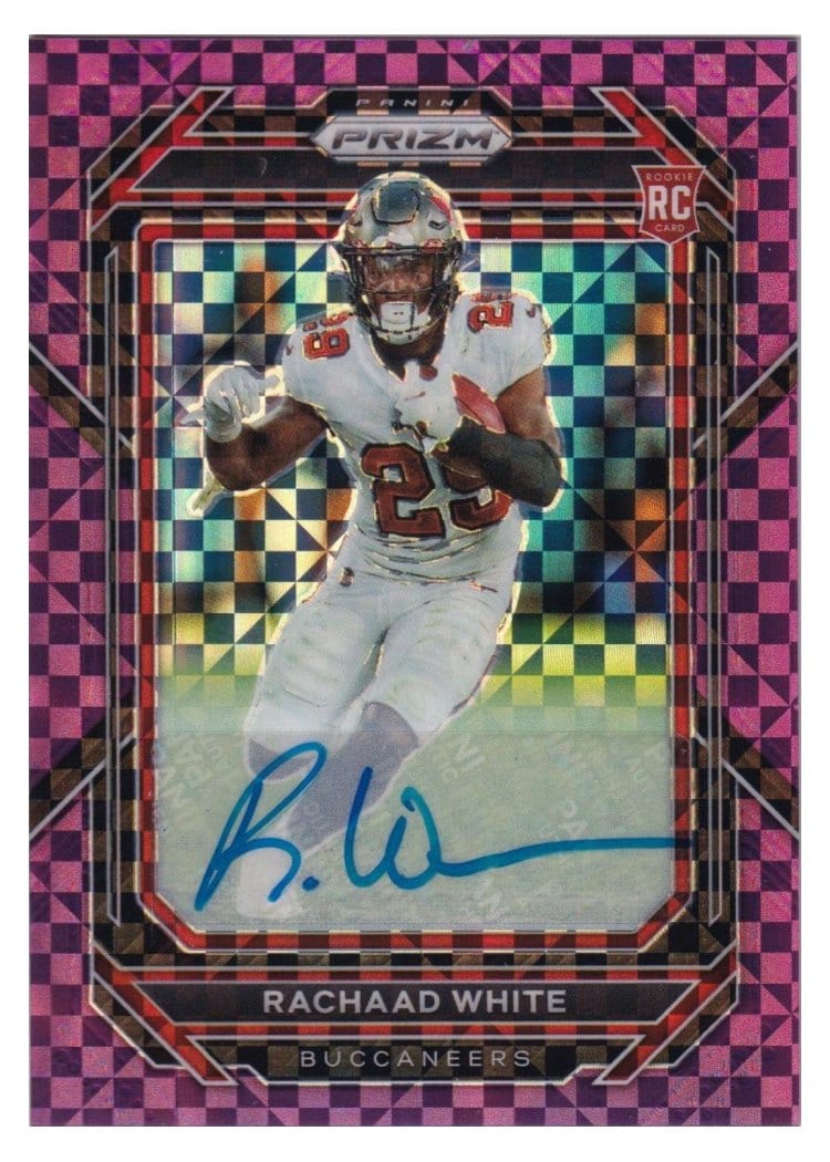 2022 Panini Prizm Base Set Rachaad White #343 card