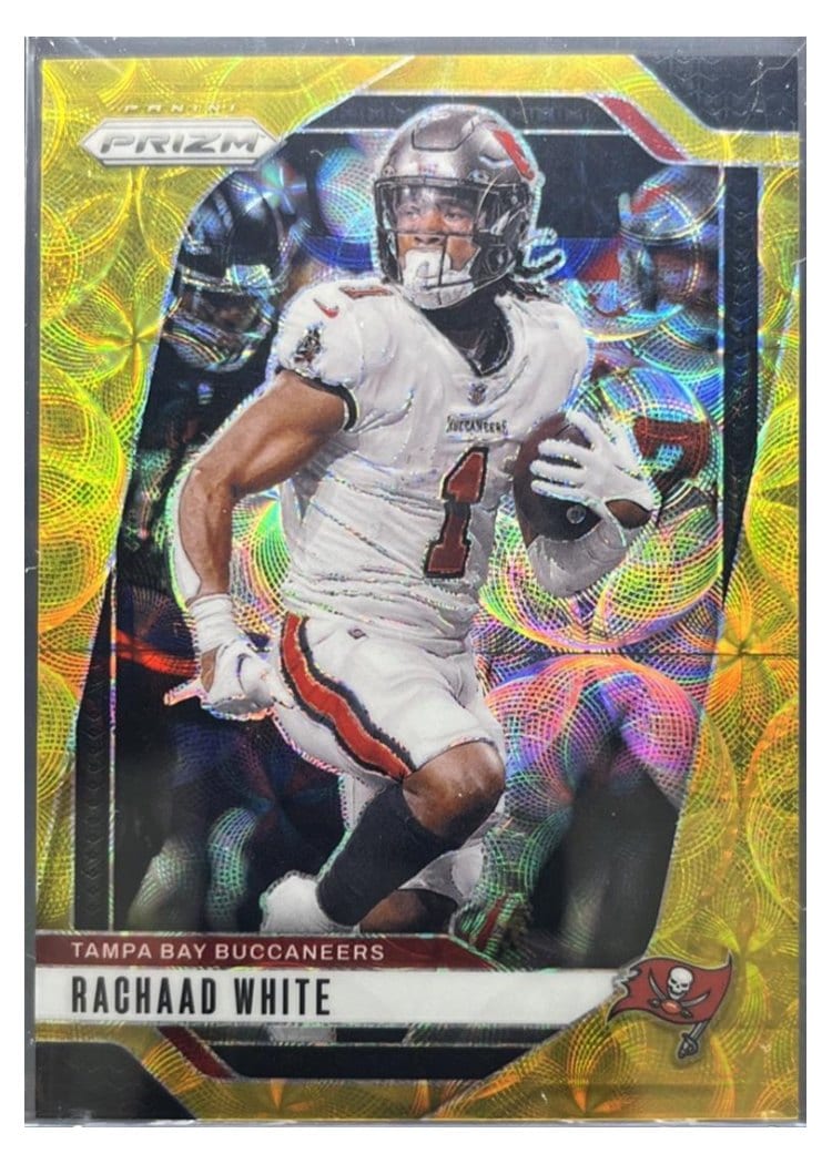 2024 Panini Prizm Base Set Rachaad White Choice Gold #269 card