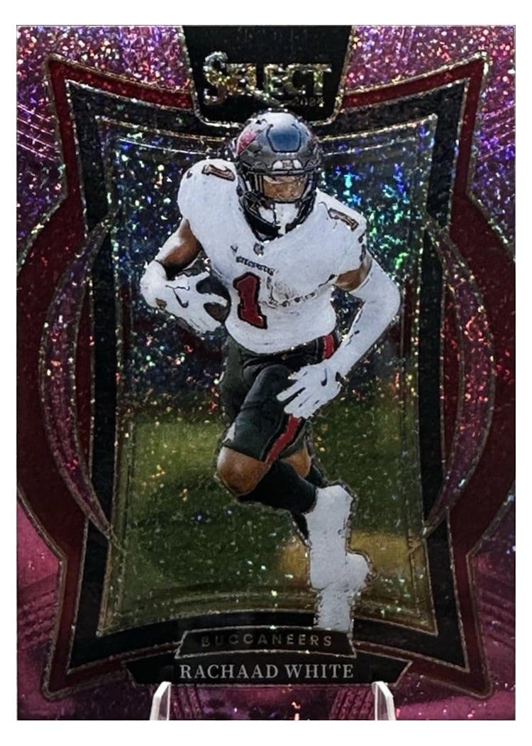 2024 Panini Select Base Set Rachaad White Pink Glitter Prizm #88 card