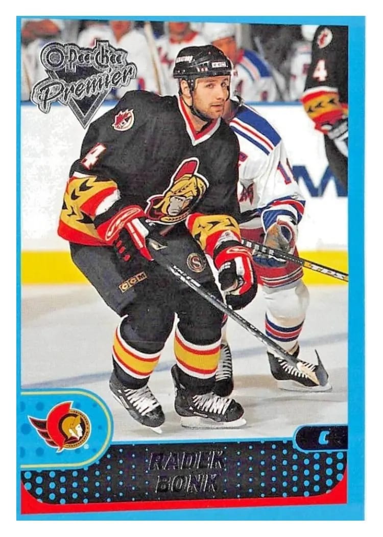 2001 O Pee Chee Radek Bonk #36 card