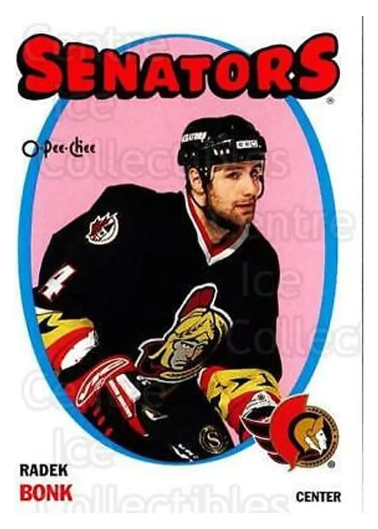 2001 O Pee Chee Radek Bonk #36 card