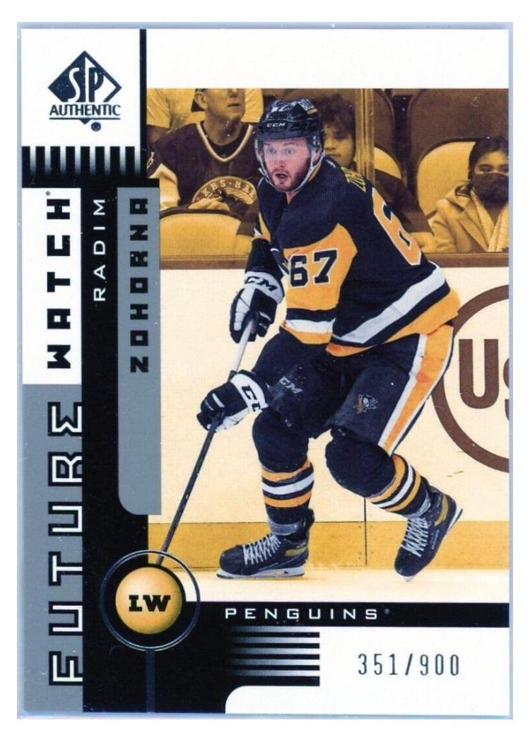 2021-22 SP Authentic 2001-02 Retro - Future Watch Radim Zohorna #01FW-RZ card