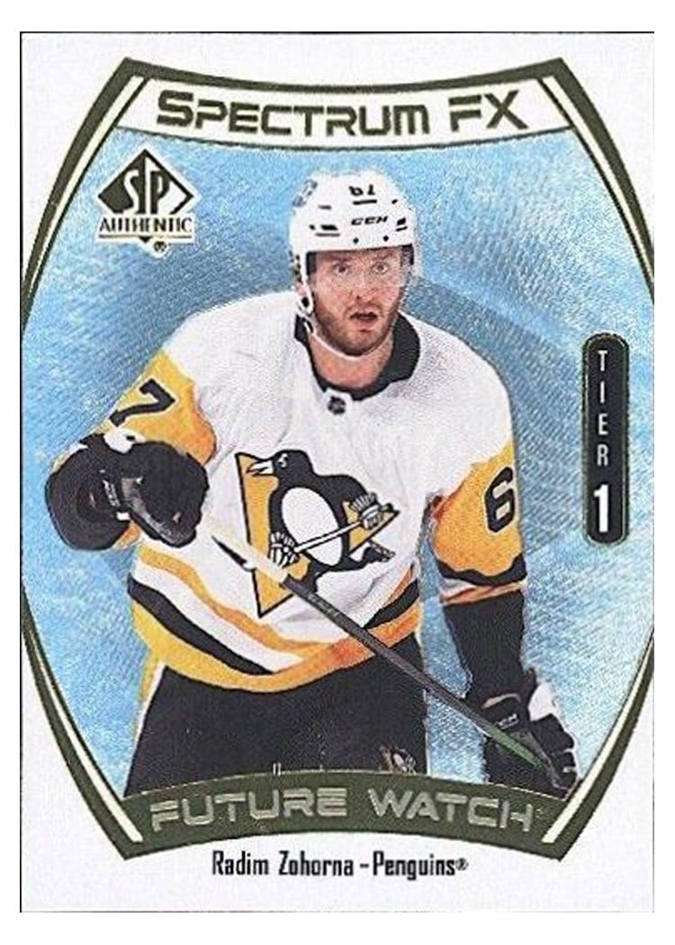 2021-22 SP Authentic Spectrum FX Radim Zohorna #S-63 card
