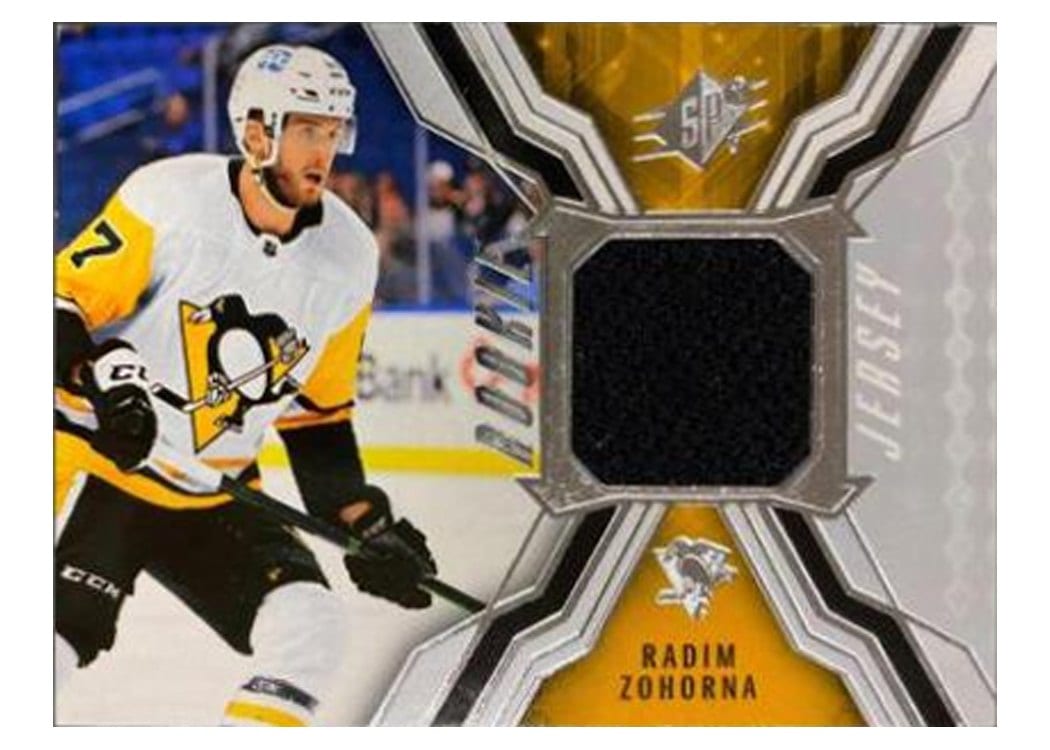 2021-22 SPx Rookie Jersey Radim Zohorna #RJ-RZ card