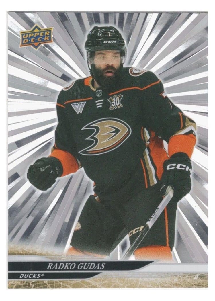 2024-25 Upper Deck Base Set Radko Gudas #252 card