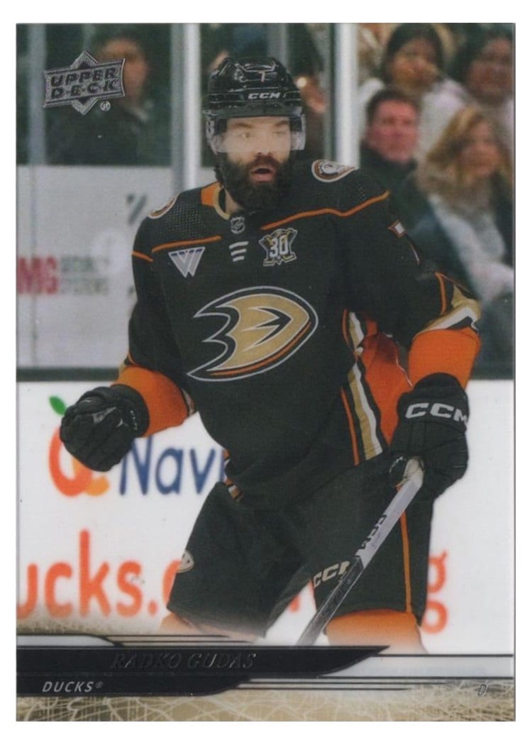 2024-25 Upper Deck Base Set Radko Gudas #252 card