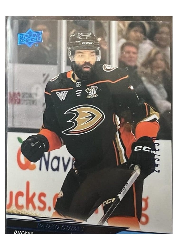 2024-25 Upper Deck Base Set Radko Gudas #252 card