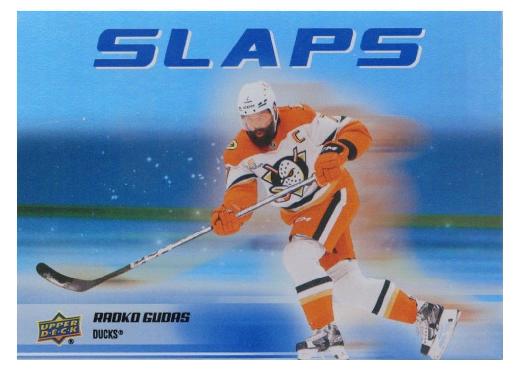 2025-26 Upper Deck Slaps Radko Gudas #SL-8 card