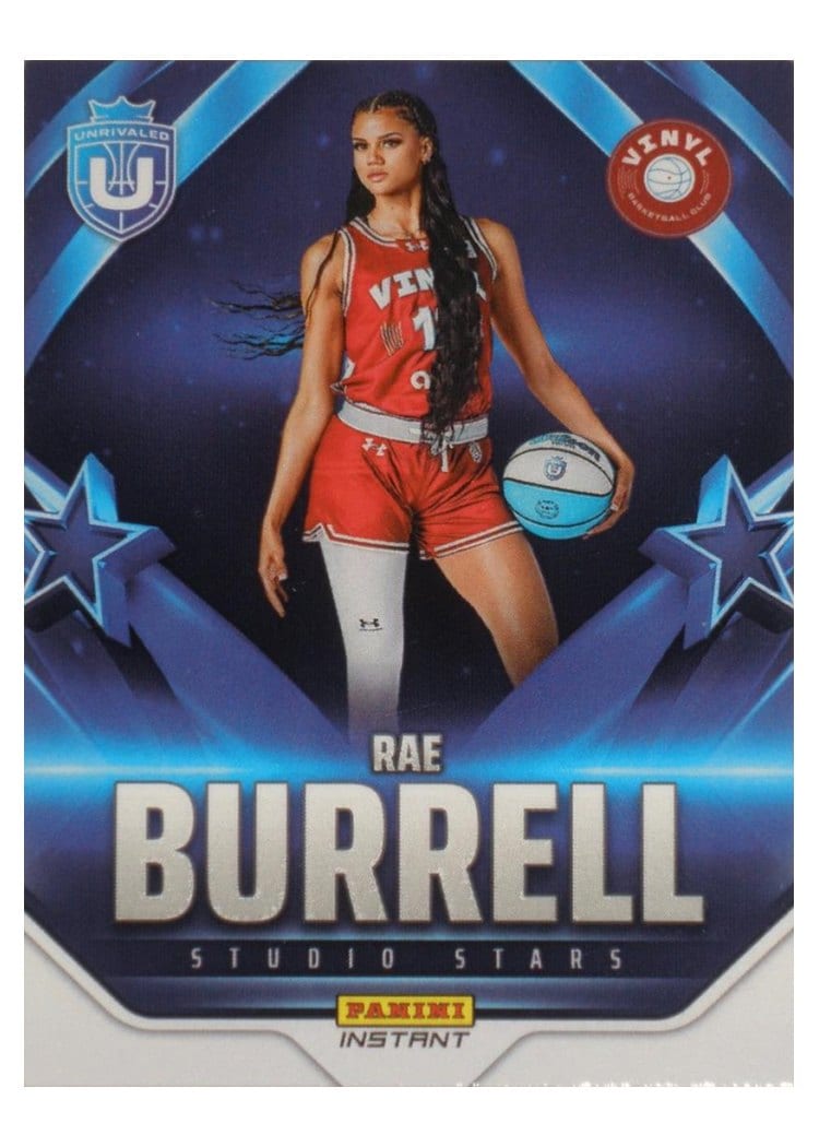 2026 Panini Instant Unrivaled Studio Stars Rae Burrell #22 card