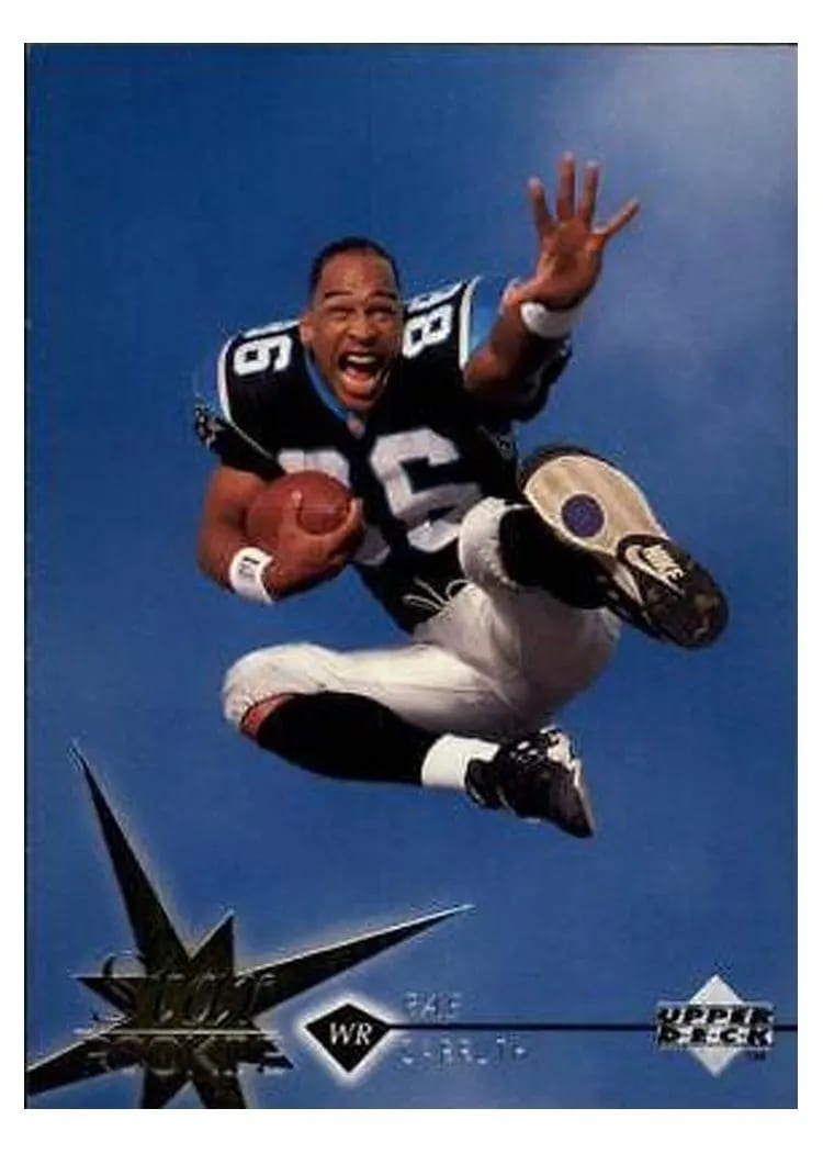 1997 Upper Deck Rae Carruth #17 card