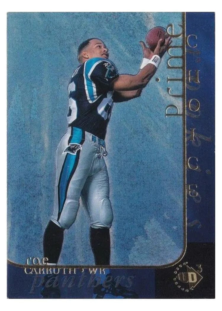 1997 Upper Deck UD3 Rae Carruth #10 card